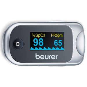 Beurer Pulse Oximeter With Perfusion Index Measuring – Personal Health Monitoring Any Time, Any Where