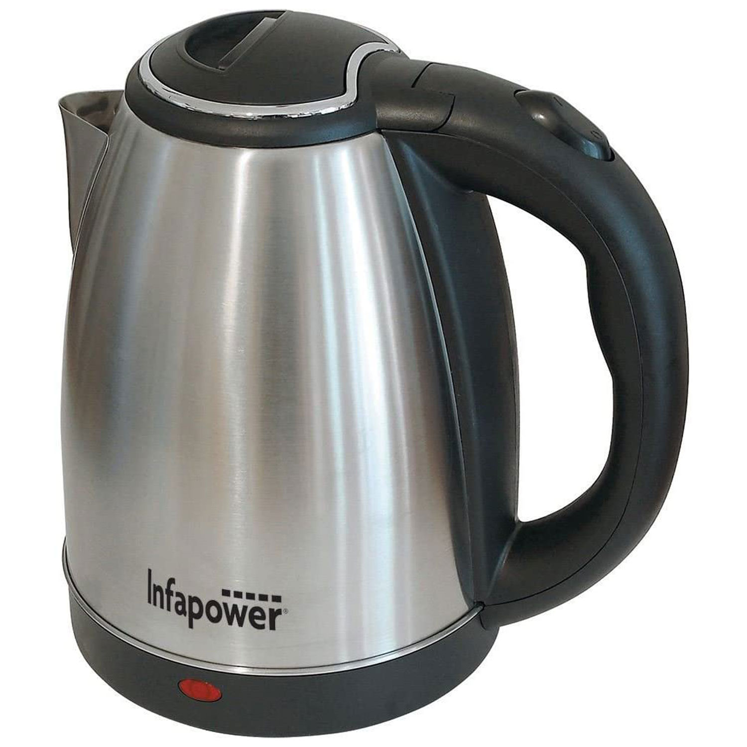 Infapower 360 Degree Cordless Jug Kettle 1800W 1.8 Litres Brushed