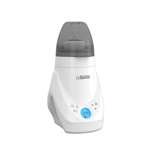 Dr. Brown Deluxe Bottle Warmer And Steriliser - White And Grey