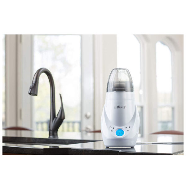 Dr. Brown Deluxe Bottle Warmer And Steriliser - White And Grey - Image 3