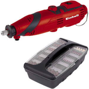 Einhell TC-MG 135 E Grinding And Engraving Tool 135 W With 189 Piece Accessory Kit – Red