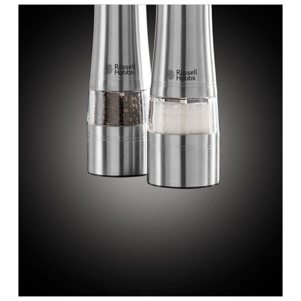 Russell Hobbs Electric Salt And Pepper Grinder Stainless Steel - Silver - Image 3