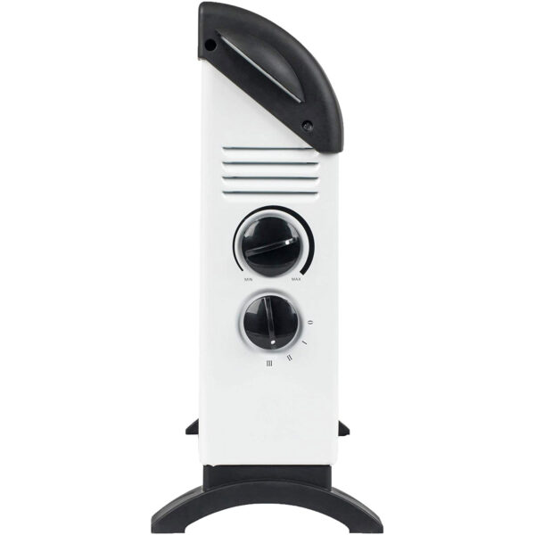 Daewoo Convector Heater 3 Heat Settings 2000 W Safety Cut-Out Function With Thermostat Dial Free Standing - White - Image 4