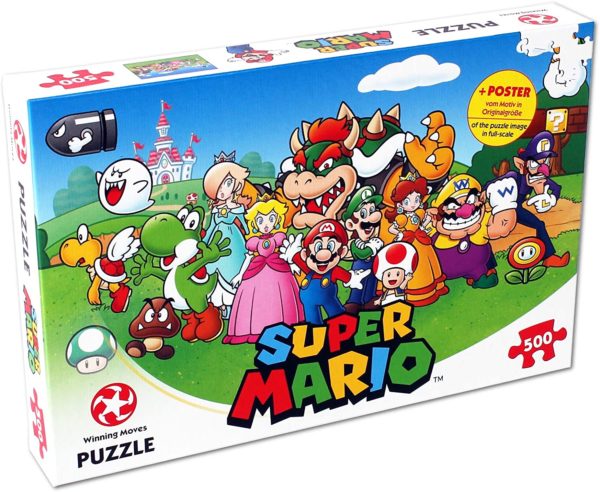 Winning Moves Mario Kart Nintendo Super Mario Friends Jigsaw Puzzle