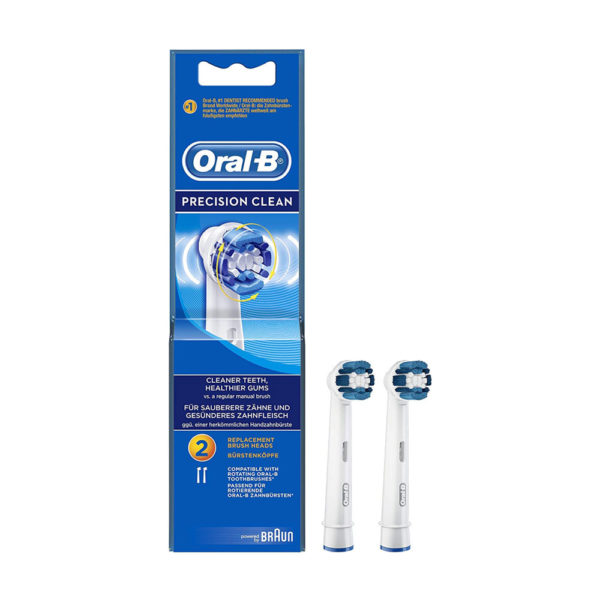 Oral B Precision Clean Electric Toothbrush Replacement Heads