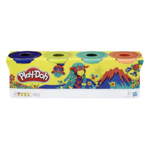 Play Doh 4 Pack of Wild Non Toxic colours