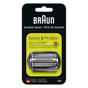 Braun Series 3 32B Electric Shaver Head Replacement – Black