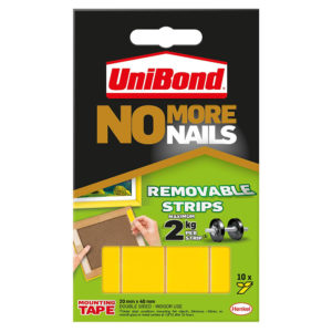 UniBond No More Nails Strips - Removable