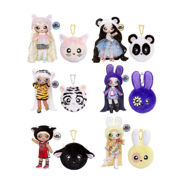 LOL Na Na Na Surprise 2-in-1 Fashion Doll and Plush Purse  - Bebe Groovy - Image 6