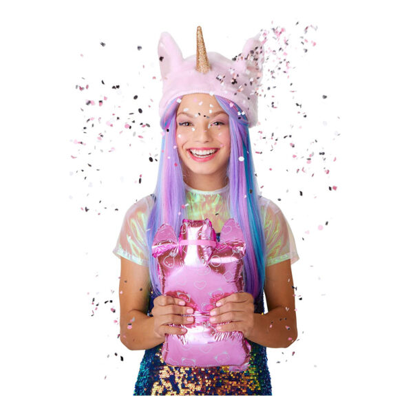 LOL Na Na Na Surprise Serie 4 Hippie Melanie Mod Pom Doll - Purple - Image 4