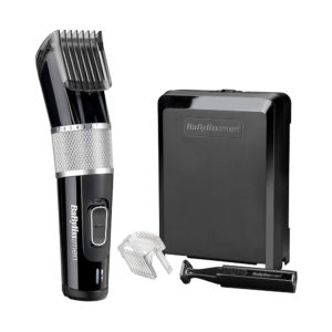 BaByliss For Men Carbon Steel Hair Clipper Rechargeable Cordless – Black