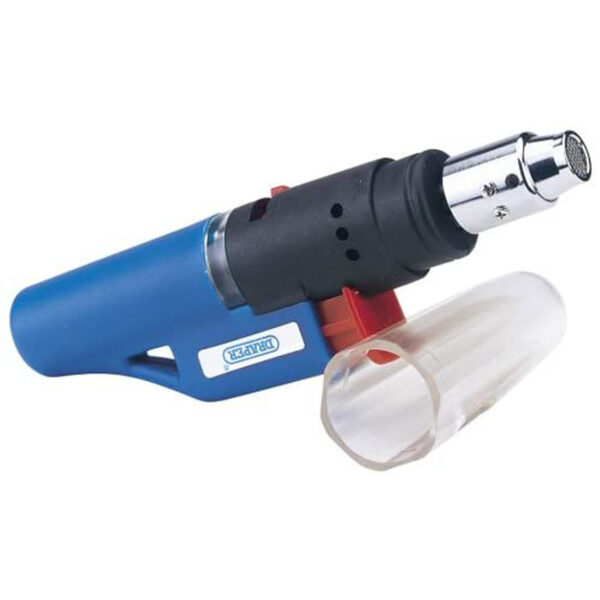 Draper Flameless Gas Torch 115mm - Blue/Dark Brown