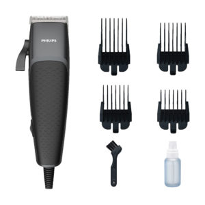 Philips Series 3000 Head And Face Hair Clipper With Stainless Steel Blades And 4 Attachment Combs