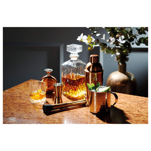 KitchenCraft BarCraft Dual Cocktail Jigger/Spirit Measure Stainless Steel Copper Finish 25/50 ml - Image 5