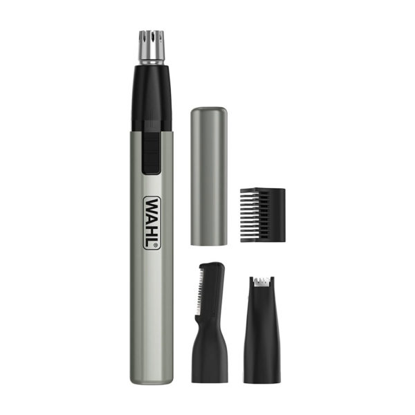 Wahl Lithium Ion Micro Finisher Detailer Face Ears Nose Eyebrow Hair Trimmer - 5640-1017