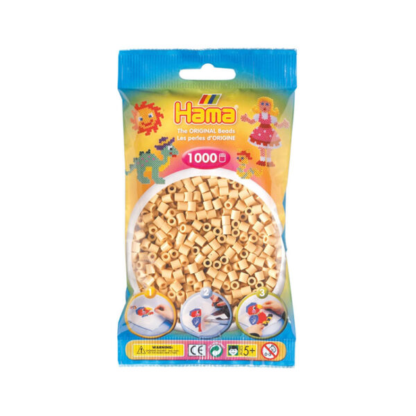 Hama 1000 Midi Beige Beads