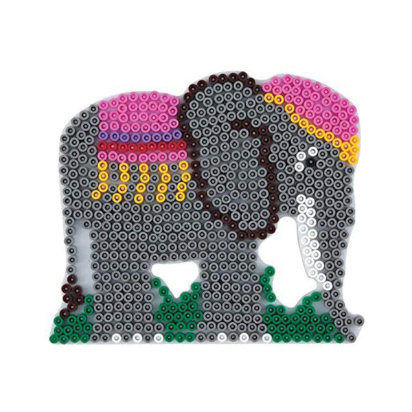 Hama Four Animal Mixed Pegboard Set Plastic - White - Image 3
