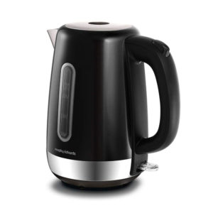 Morphy Richards Equip Jug Kettle Stainless Steel 3000 W 1.7 Litres – Black