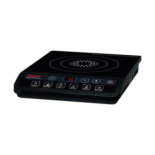 Tefal Everyday Induction Hob Ceramic Plate with 6 Pre-Set Cooking Programmes - Black - Image 2