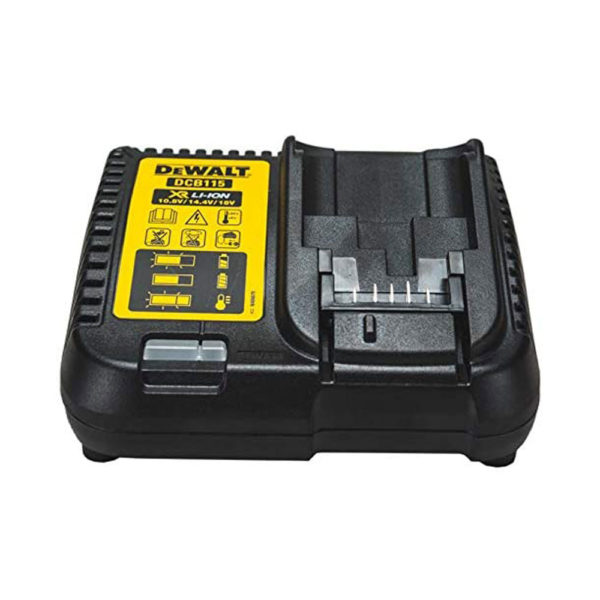 Dewalt XR Multi Voltage 4A 10.8V, 14.4V & 18V Li-Ion Battery Charger 230 V - Black/Yellow