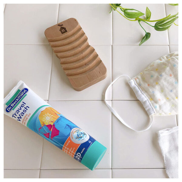 Dr. Beckmann Non Bio Travel Wash 100 ml - Ideal For Hand Washing White And Colored Garments Up To 20 Washes - Image 4