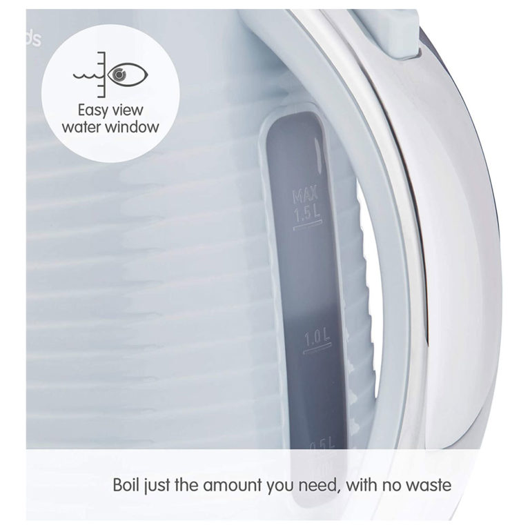 Morphy Richards Dune Electric Jug Kettle 3000W 1.5 Liters Cornflower