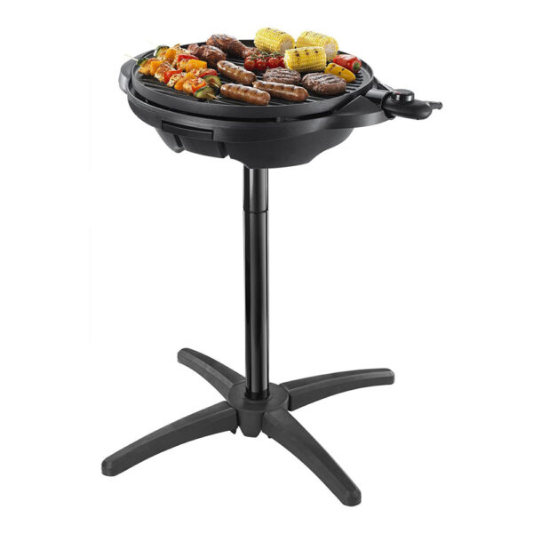 George Foreman Barbecue Indoor Outdoor Grill BBQ 2400 W - Black - Image 2