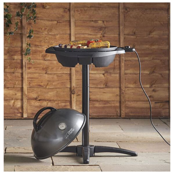George Foreman Barbecue Indoor Outdoor Grill BBQ 2400 W - Black - Image 10