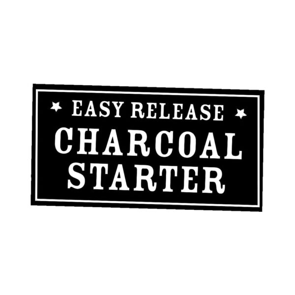 Hairy Bikers Easy Releasing Coal Chimney Starter with Galvanised Sheet Finish - Image 3