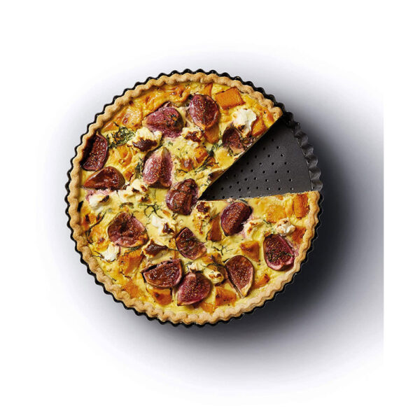KitchenCraft MasterClass Crusty Bake Non-stick Fluted Round 30cm Quiche Tin - Image 3