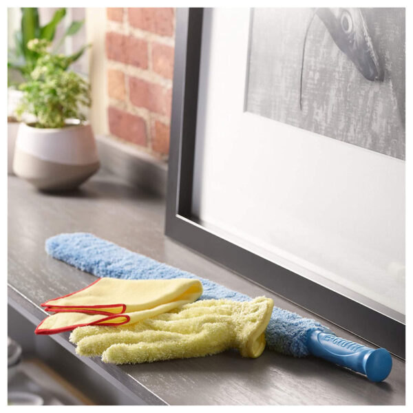 E-Cloth High Performance Dusting Glove Premium Microfiber - Yellow - Image 3