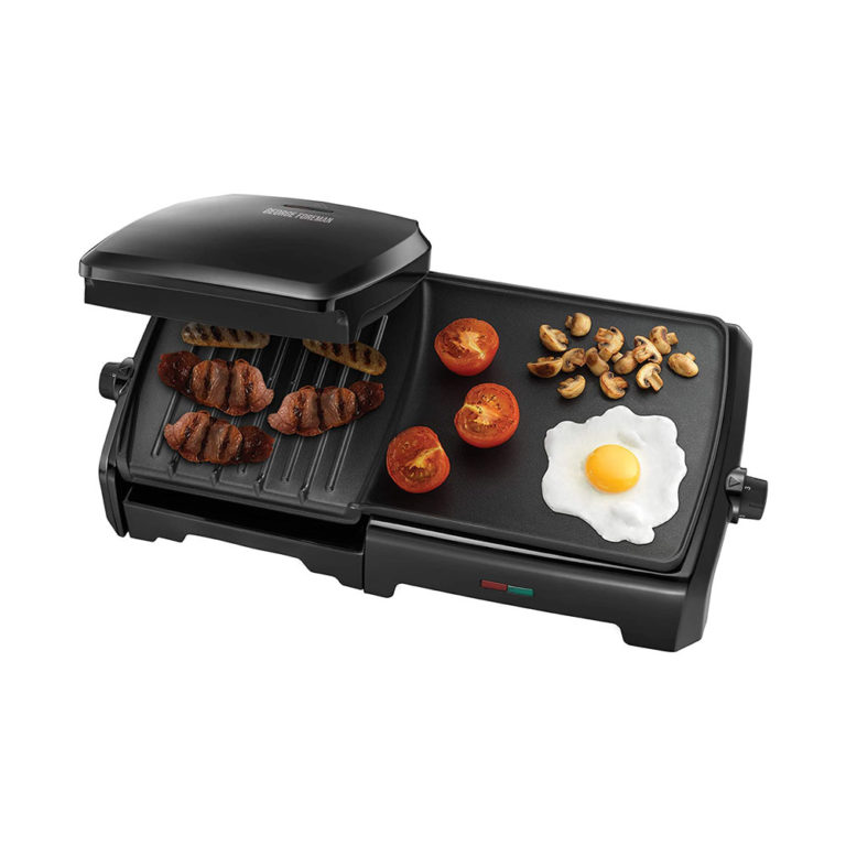 Foreman Large Variable Temperature 10 Portion Grill And Griddle