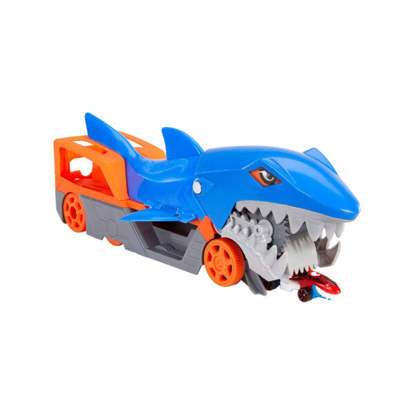 Hot Wheels Shark Chomp Transporter - Multicolor - Image 6