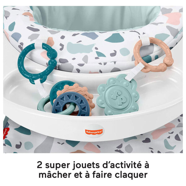 Fisher-Price Sit-Me-Up Floor Seat Terrazzo - Multicolor - Image 2