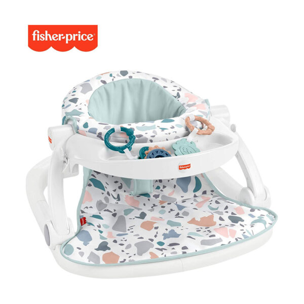 Fisher-Price Sit-Me-Up Floor Seat Terrazzo - Multicolor - Image 4
