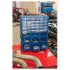 Draper Tools Workshop Organizer 30 Drawer 9 Bin - Blue - Image 2