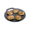 KitchenCraft Cast Iron 27cm Black Steel Baking Stone