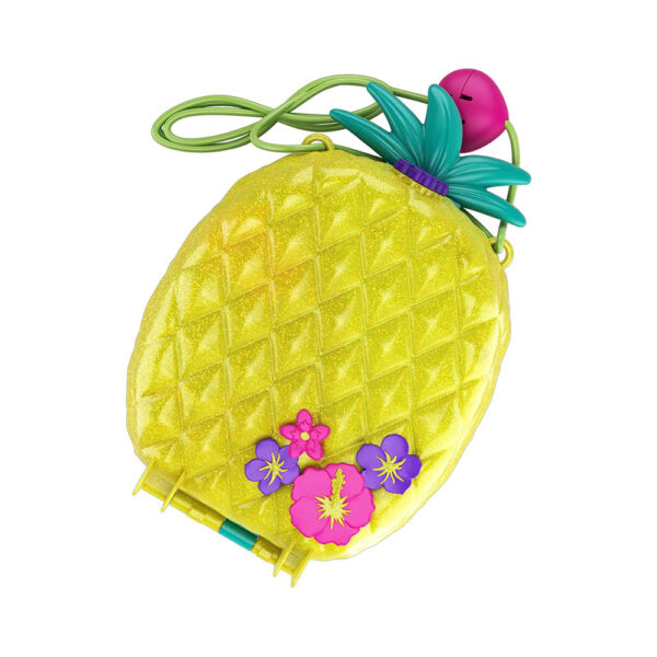 Polly Pocket Girls Dolls IP Brands Tropicool Pineapple Purse - Image 2