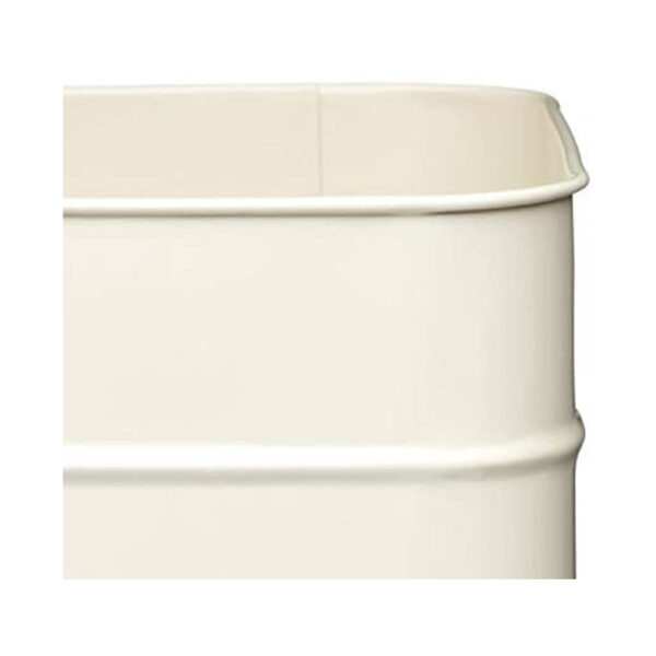 KitchenCraft Living Nostalgia Metal Kitchen Utensil Holder 15 x 16 cm - Antique Cream - Image 3