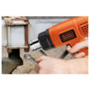 Black & Decker Heat Gun, 1750 W, 230 V - Black/Orange - Image 4