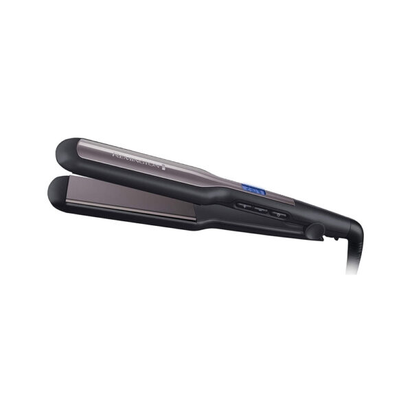Remington PRO Ceramic Extra Wide Plates Hair Straighteners 230 Degrees Celsius - Black
