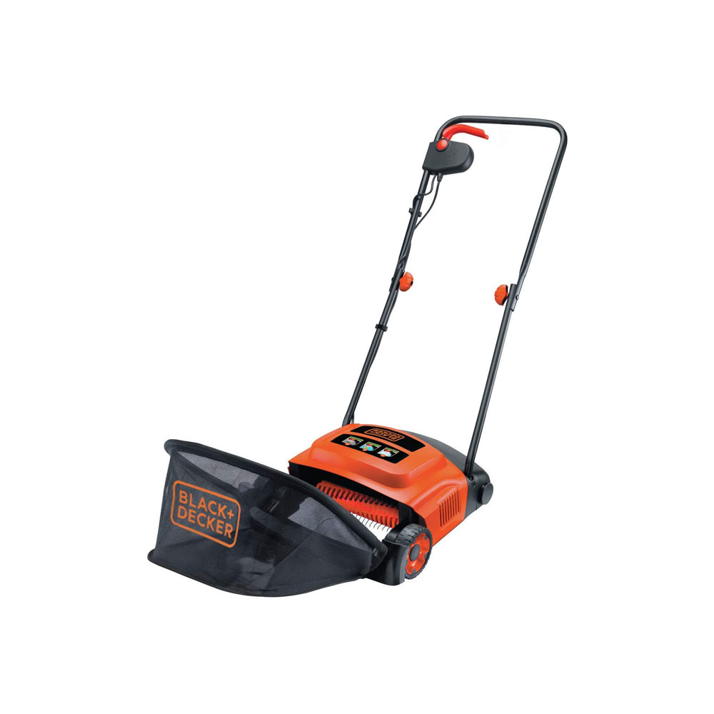 Black & Decker Powerful 600W Lawn Raker 30cm BuysBest
