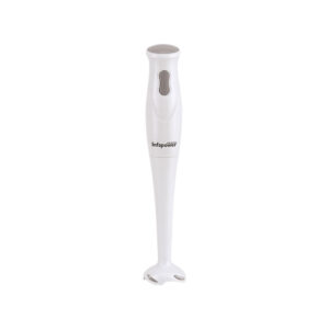 Infapower Hand Blender Plastic Stainless Steel Shaft And Blade 400 W – White