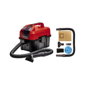 Einhell TE-VC 18/10 Li Solo Power X-Change 18V Cordless Wet And Dry Vacuum Cleaner 10 Litres – Red
