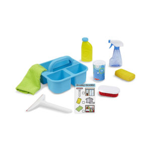 Melissa & Doug Spray Squirt & Squeegee Play Set – Pretend Play Cleaning Set