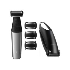 Philips Series 5000 Showerproof Body Groomer With Back Reaching Attachment – Black/Silver