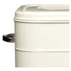 KitchenCraft Living Nostalgia Large Metal Bread Bin, 34 x 21.5 x 25 cm In Cream - Image 3