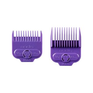 Andis Single Magnetic Comb 0.5 And 1.5 Dual Pack Set