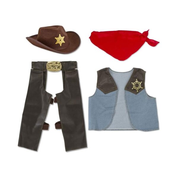 Melissa & Doug Cowboy Role Play Costume Set - Multicolor - Image 3