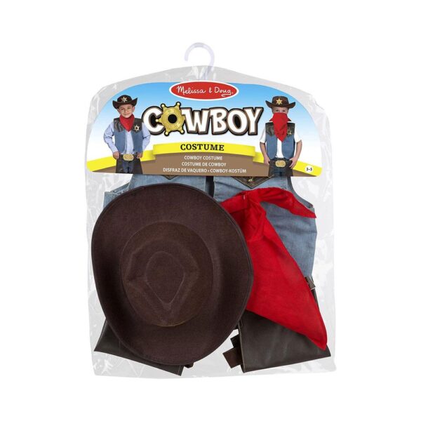 Melissa & Doug Cowboy Role Play Costume Set - Multicolor - Image 4